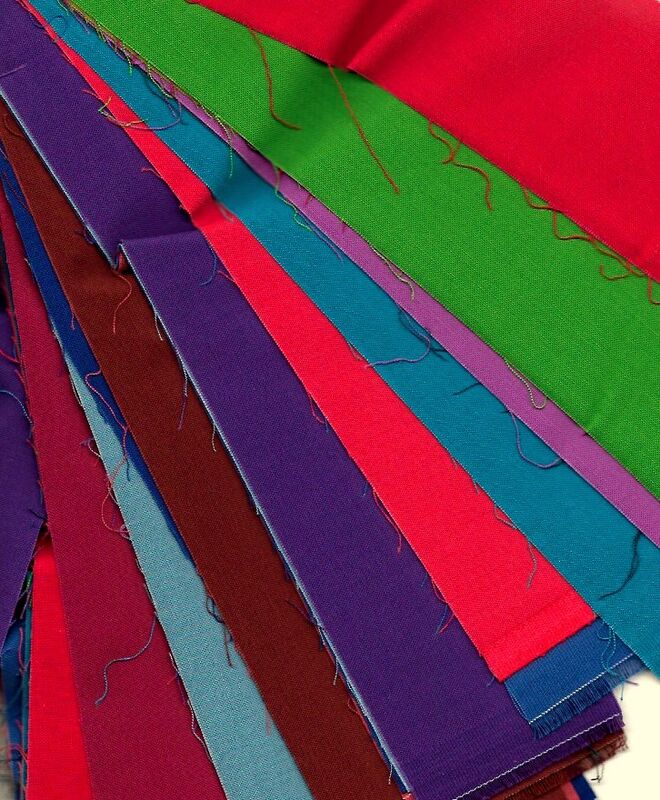 Cotton Quilt Fabric Quilters Candy Jelly Roll 2 1/2" Strips - product images  of 