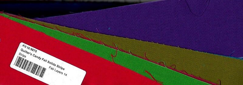 Cotton Quilt Fabric Quilters Candy Jelly Roll 2 1/2" Strips - product images  of 