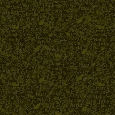 Fat Quarter Shop Cotton Fabric Pre Cut Fat Quarters  Believe Tonal Peace Green - product images  of 
