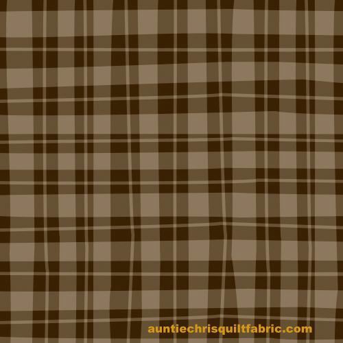 Fat Quarter Shop Cotton Fabric Pre Cut Fat Quarters  Naughty Puppies Brown Tan - product images  of 