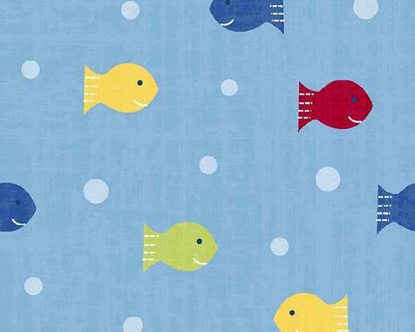 Fat Quarter Shop Cotton Fabric Pre Cut Fat Quarters Ships Ahoy Fishy Fishy Polka Dots  - product images  of 