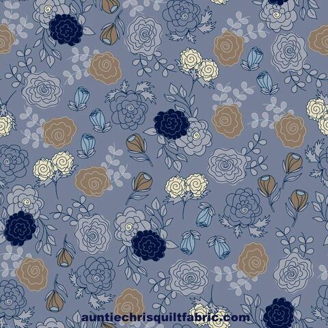 Good,Buy,Cotton,Quilt,Fabric,Robert,Drive,Morning,Laughter,BLUE,,quilt backing, dresses, quilt fabric,cotton material,auntie chris quilt,sewing,crafts,quilting,online fabric,sale fabric
