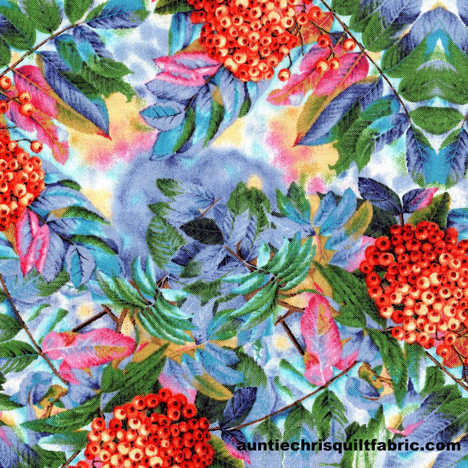 Fat Quarter Shop Cotton Pre Cut Fat Quarters Elk Gathering Abstract Landscape - product images  of 