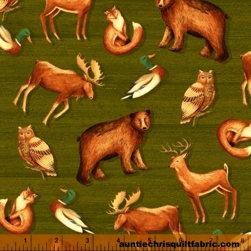  Everyday Throw Kit Wildwoods Folk Art Animals 51"x 63" - product images  of 