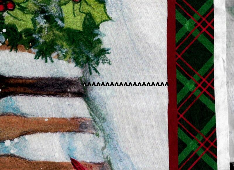 Good Buy Slight flaw Fabric Susan Winget Christmas Three Horses Panel - product images  of 