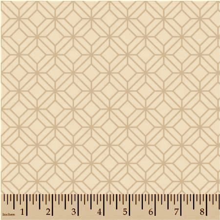 Fabric Moderation Lattice Modern Geometric Lt Tan Taupe - product images  of 