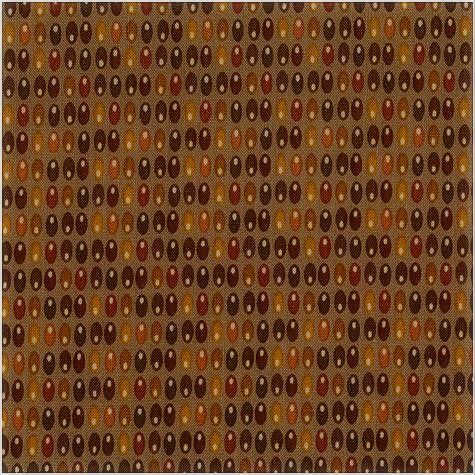 Fat Quarter Shop Cotton Fabric Pre Cut Fat Quarters Perfect Egg Dots Brown - product images  of 