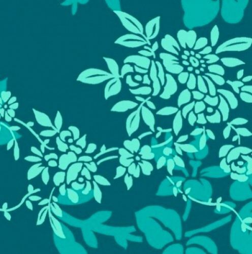 Fat Quarter Shop Cotton Fabric Pre Cut Fat Quarters Sweet Perfume Peacock Floral - product images  of 