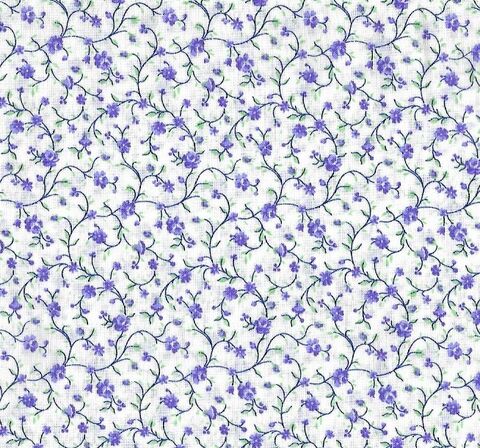 Cotton,Quilt,Fabric,Quilters,Calico,Flowers,Lavender,White,Floral,,quilt backing, dresses, quilt fabric,cotton material,auntie chris quilt,sewing,crafts,quilting,online fabric,sale fabric