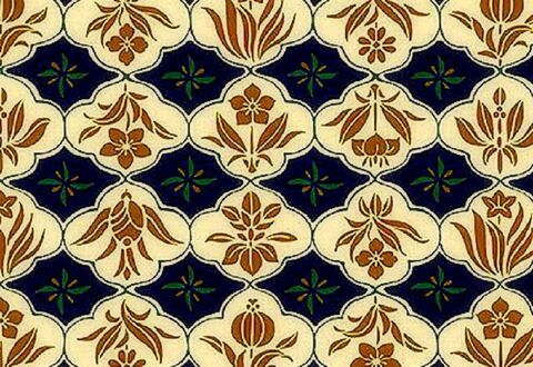 Good,Buy,Cotton,Quilt,Fabric,Asian,Hyakka,Ryoran,Modern,Movement,Floral,Frames,Blue,,quilt backing, dresses, quilt fabric,cotton material,auntie chris quilt,sewing,crafts,quilting,online fabric,sale fabric