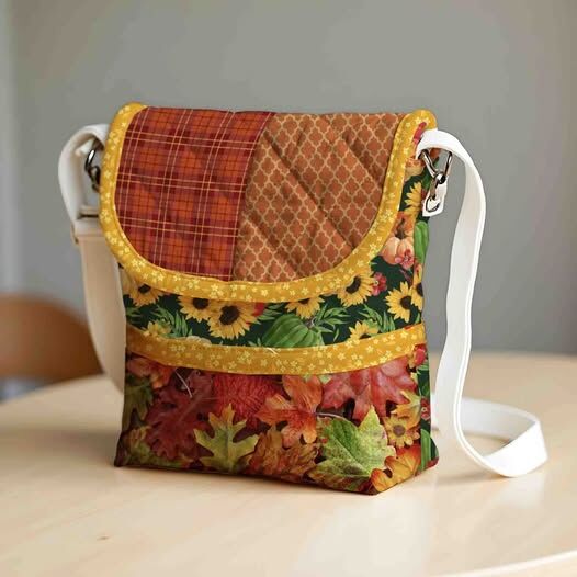 Cotton Quilt Fabric Autumn Harvest Fat Quarter Medley Gold Rust - product images  of 