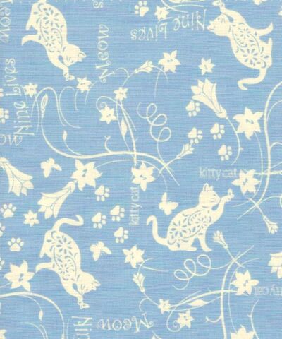 Fat,Quarter,Shop,Cotton,Fabric,Pre,Cut,Quarters,Kittens,in,the,Garden,Floral,,quilt backing, dresses, quilt fabric,cotton material,auntie chris quilt,sewing,crafts,quilting,online fabric,sale fabric