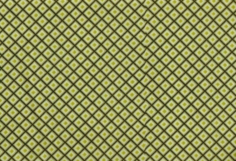 Cotton Quilt Fabric Maple Stories Earth Tone Check Gray Green  - product image
