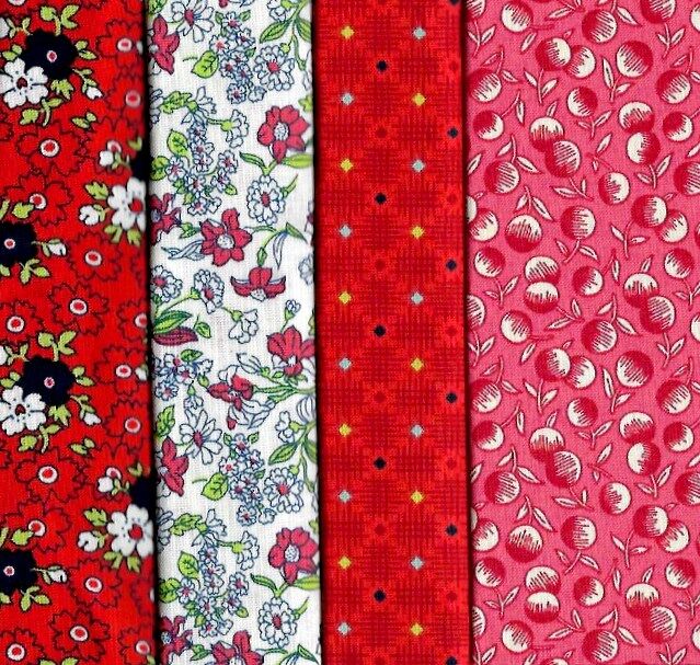 Cotton Quilt Fabric General Store Retro Rosie's Thirties 2 Yard Fat Quarter Bundle  - product images  of 