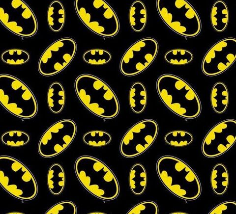 Fat,Quarter,Shop,Cotton,Fabric,Pre,Cut,Quarters,Batman,Logo,Toss,Black,Yellow,,quilt backing, dresses, quilt fabric,cotton material,auntie chris quilt,sewing,crafts,quilting,online fabric,sale fabric