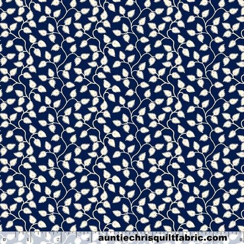 Cotton,Quilt,Fabric,Floral,Sanibel,Island,Vine,Navy,,quilt backing, dresses, quilt fabric,cotton material,auntie chris quilt,sewing,crafts,quilting,online fabric,sale fabric
