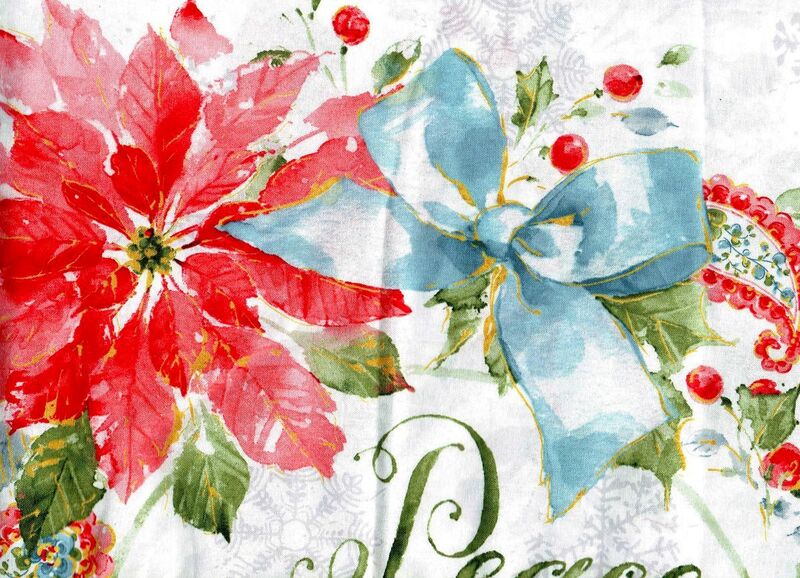 Cotton Quilt Fabric Christmas Panel Magic of the Season  - product images  of 