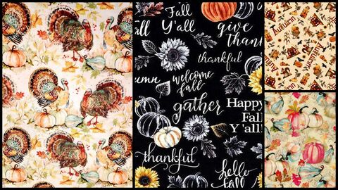 Cotton,Quilt,Fabric,Autumn,Harvest,Bounty,Coordinated,Fat,Quarter,Medley,,quilt backing, dresses, quilt fabric,cotton material,auntie chris quilt,sewing,crafts,quilting,online fabric,sale fabric
