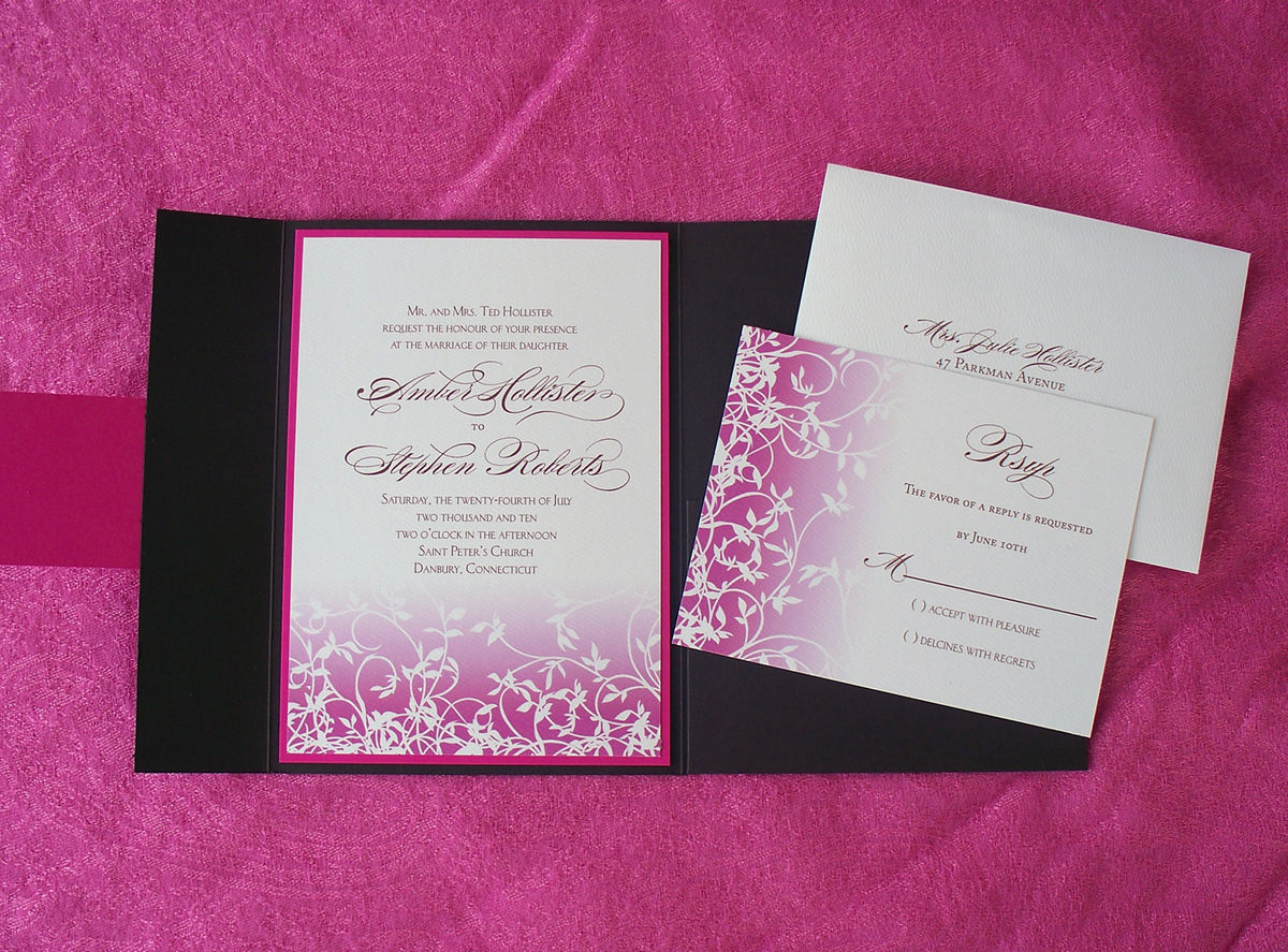 Galway Wedding Invitation Sample Tulaloo