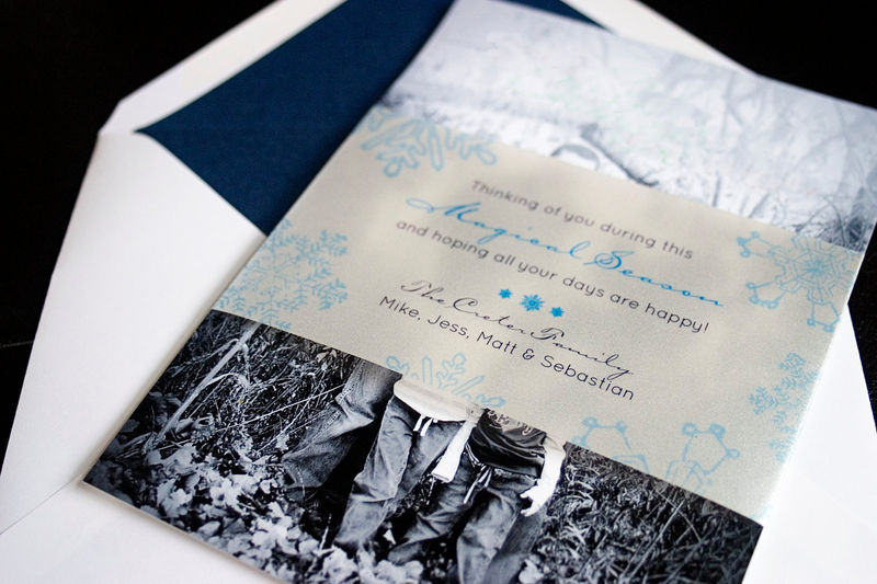 Let It Snow - Keepsake Holiday Photo Card - product images  of 