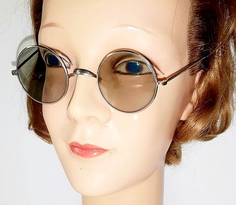 large wire rimmed glasses