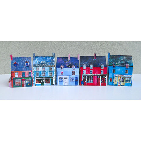 Tiny-Ireland-Ballydehob-A4-street-model-kit,Tiny Ireland-Ballydehob-West-Cork-Street-Model-Kit