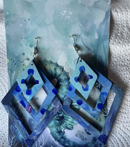 Sharon,Rose,-,Mermaid,Collection,SRSE/3,Handmade Earrings