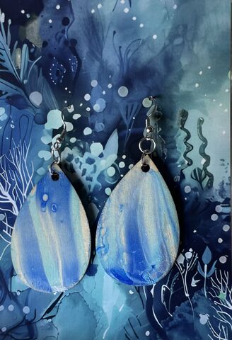 Sharon,Rose,Mermaid,Collection,Earrings,SRSE/10,Sharon Rose Designer Mermaid Collection