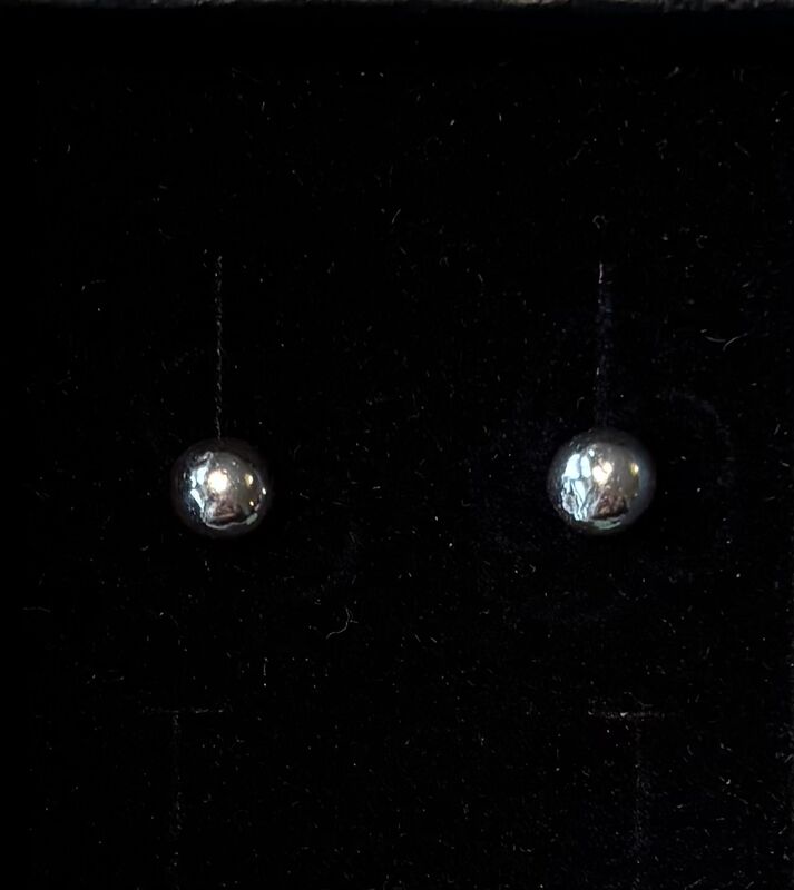 Ball-Stud-Silver-Earrings  Forget-Me-Knot Jewellery - product images