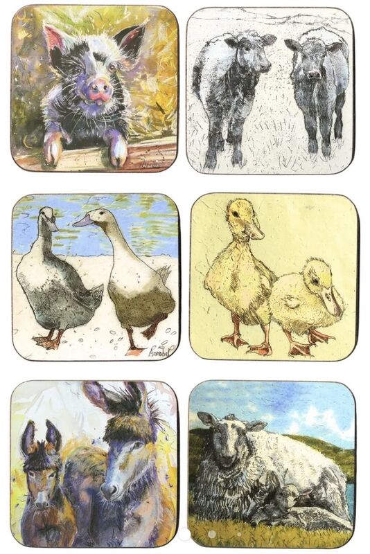 Annabel-Langrish-Farmyard-Coasters - product image  