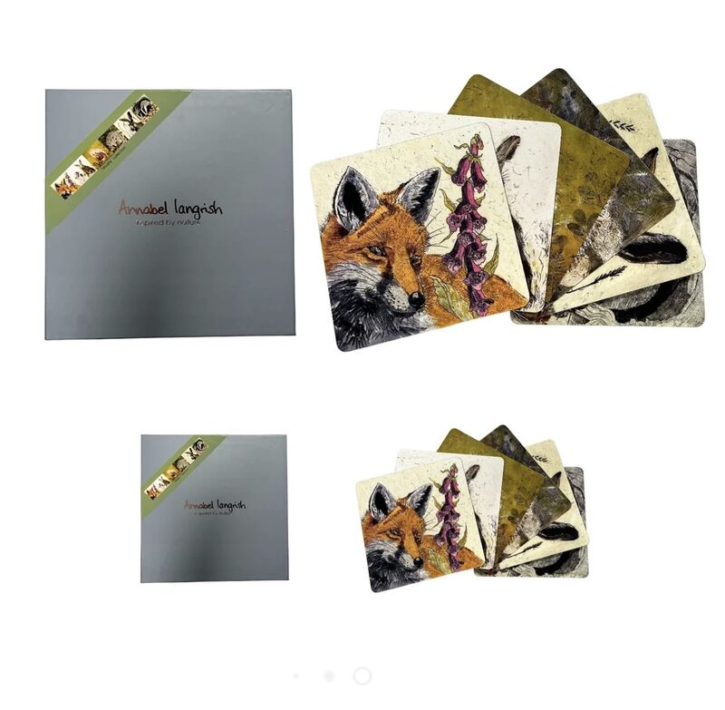 Annabel Langrish - Wildlife Tablemat set - product image  