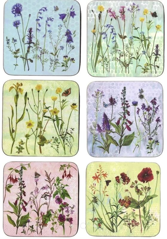Annabel’s-Langrish-Wildflowers-Coasters - product image  