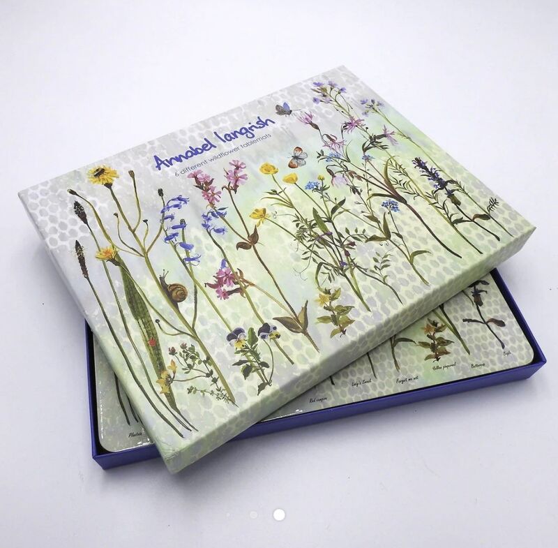 Annabel’s-Langrish-Wildflowers-Coasters - product image  