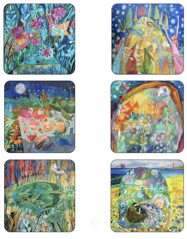Annabel-Langrish-Bohemia-Coasters-set - product image  