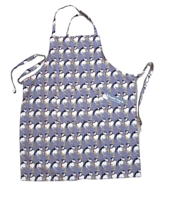 Annabel-Langrish-Dancing-Puffins-Apron - product images