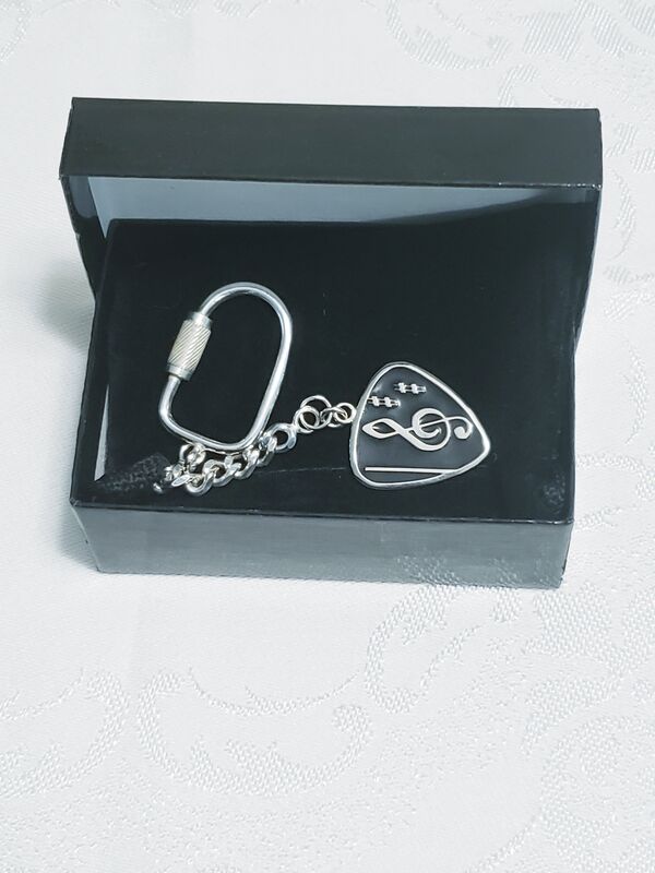  All Sterling Guitar Pick Keychain - product images  of 