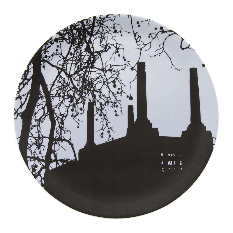 Old Battersea Power Station Limited Edition Blue Wall Plate - product image