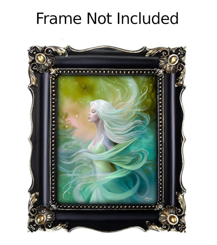 Goddess Wall Art Print, Fantasy Meditation Decor, Symbolism -"Mystrielle" - product images  of 