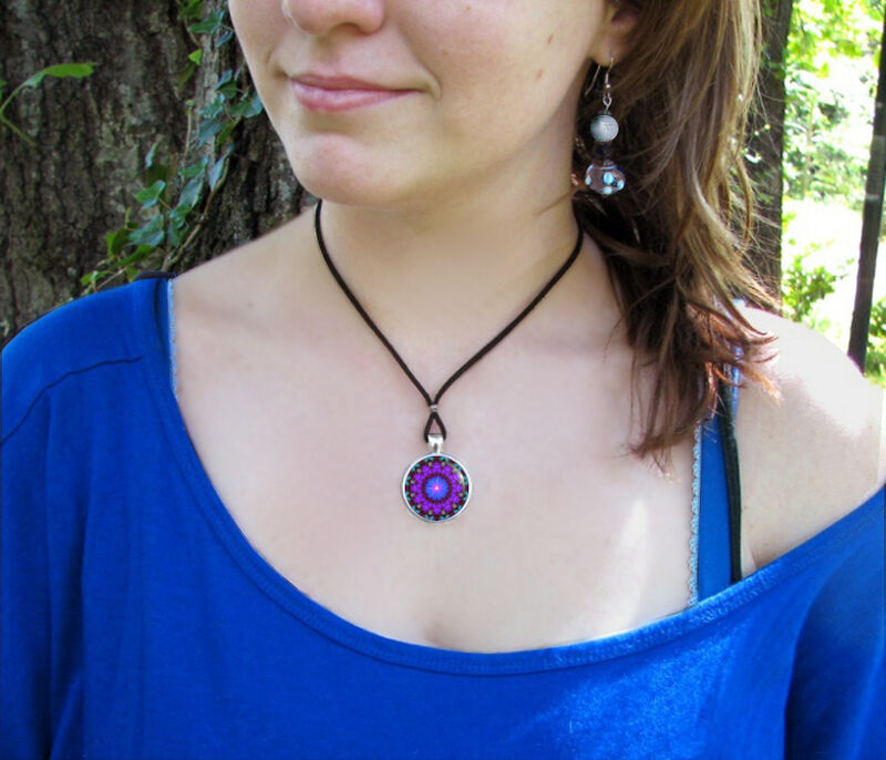 Third Eye Necklace Gift Set, Intuition Jewelry &amp; Matching Art Card - product images  of 