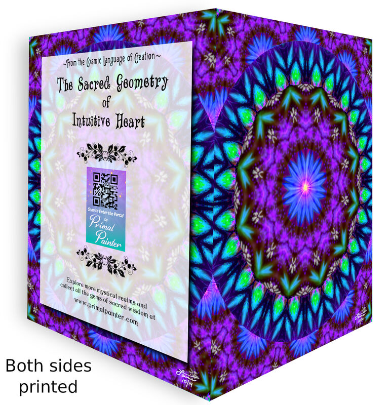 Third Eye Necklace Gift Set, Intuition Jewelry &amp; Matching Art Card - product images  of 