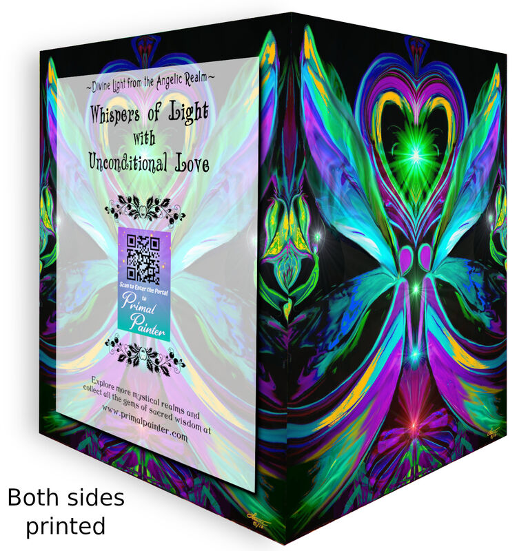 Unconditional Love Necklace Gift Set, Twin Flames Jewelry, Matching Art Card - product images  of 