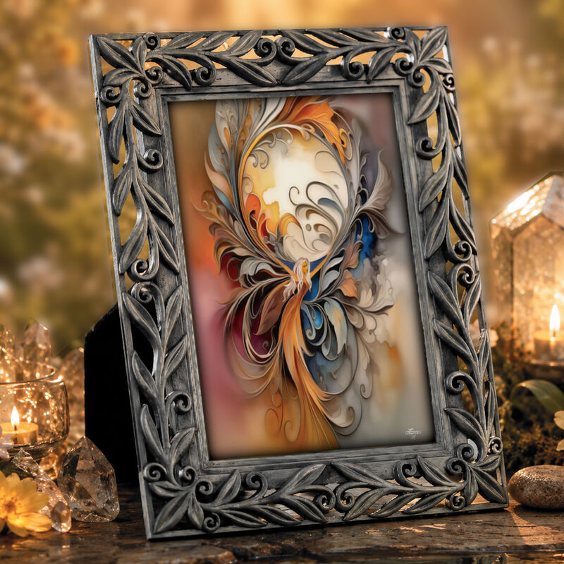 Goddess Art Gift Set, Framed Mini Print and Collectible Story Card - The Keeper - product images  of 