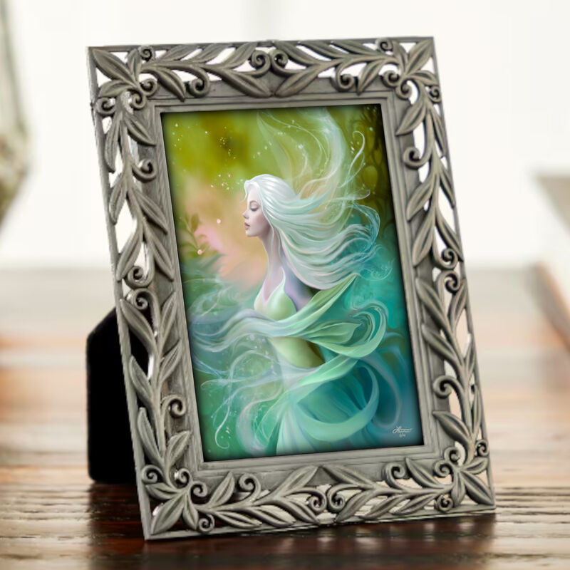 Elemental Art Gift Set, Framed Mini Print and Collectible Story Card - Mystrielle - product images  of 