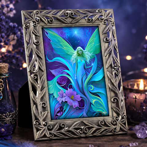 Fairy,Art,Gift,Set,,Framed,Mini,Print,and,Collectible,Story,Card,-,Lunaria,Silvermist,fairy art, fantasy goddess art, fairy gift, goddess gift set, framed fairy art, goddess wall art, fantasy art gift, spiritual gift, meaningful gift, inspirational gift, unique gift idea, mystical gift, magical gift, nature goddess, earth goddess art