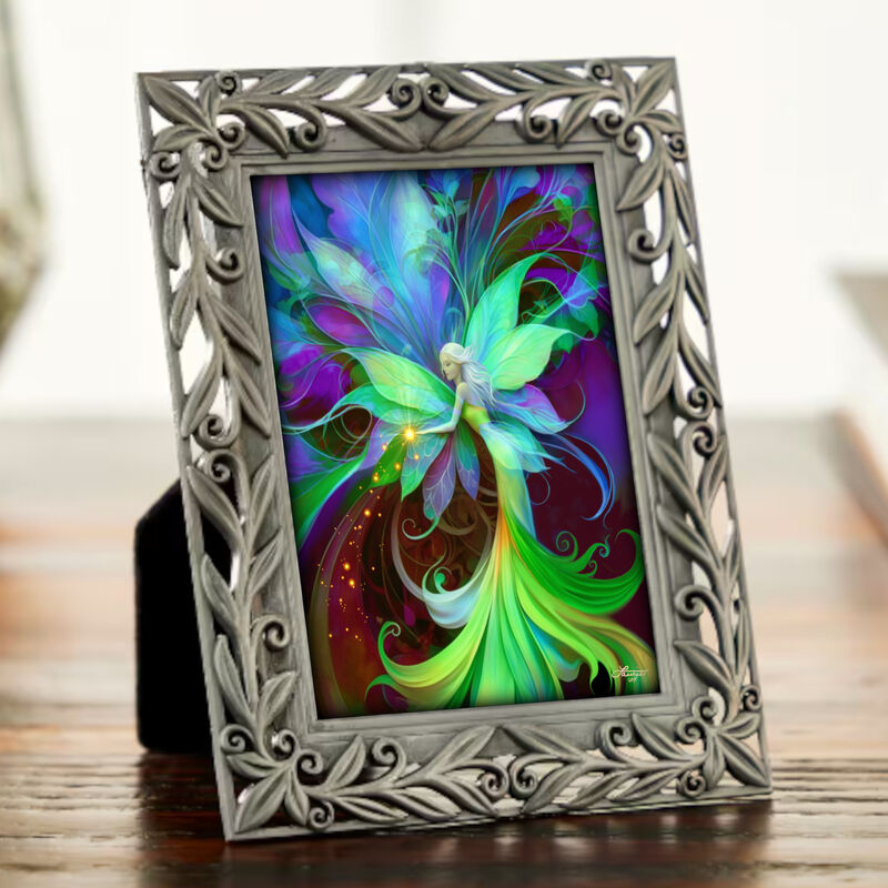 Fairy Art Gift Set, Framed Mini Print and Collectible Story Card - Lyrica Nightingale - product images  of 