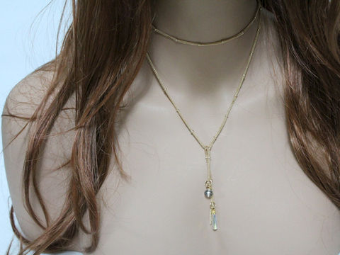 Dainty,Gold,Lariat,Necklace,Jewelry,gold_lariat,lariat_necklace,open_necklace,cross_necklace,gold_necklace,thin_gold_lariat,rose_gold,womens_gold_choker,dainty_necklace,gold_choker,wrap_necklace,dainty_choker,crystal_lariat,gold tone chain,crystal beads