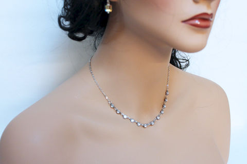 Minimalistic,Silver,Crystal,Necklace,Jewelry,Choker,simple_necklace,minimalistic,minimalistic_choker,minimal,silver_choker,crystal_necklace,elegant_necklace,bridesmaids_gift,gift_idea,bridal_necklace,simple_choker,wedding_gift,maid_of_honor_gift,oxidized silver over brass,Swarovski