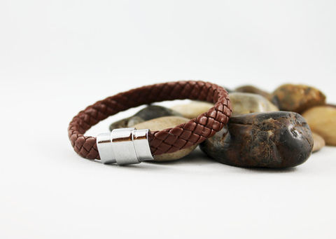 Men's,Brown,Braided,Leather,Bracelet,Jewelry,Cuff,mens_bracelet,brown_bracelet,braided_leather,leather_bracelet,brown_leather,magnetic_clasp,leather_braided,mens_jewelry,mens_leather,gift_idea,for_men,mens_bracelets,leather_braclet,braided leather,magnetic clasp