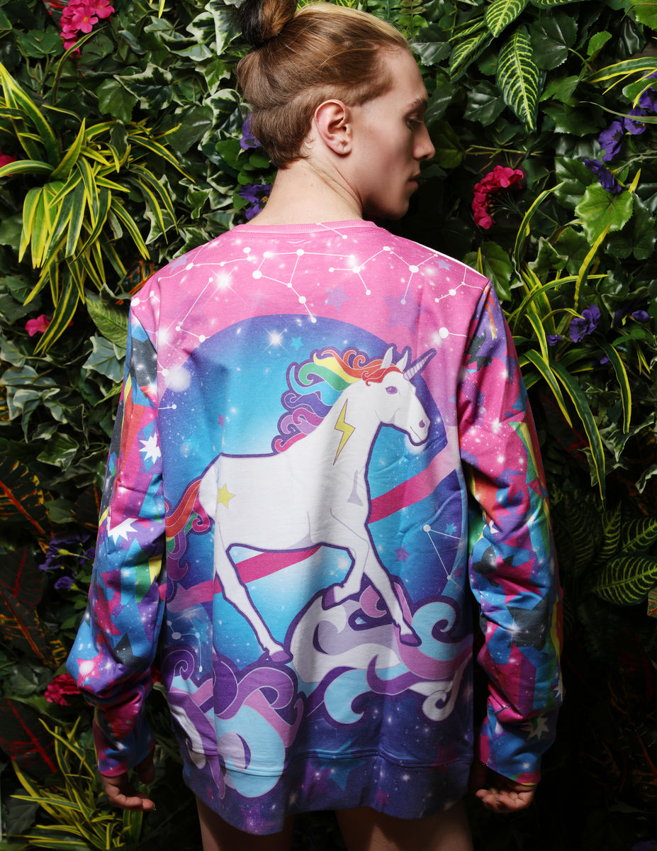 Intergalactic Unicorn Sweater - Dazzle 