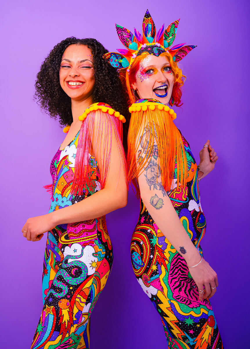 Beam Me Up Catsuit - UV reactive - Eco Lycra - product images  of 